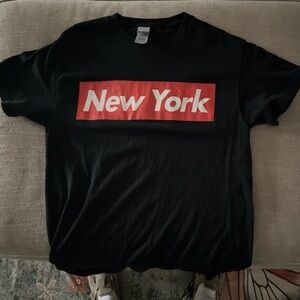 Black New York Graphic T-Shirt